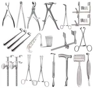 21 PCS High Quality Chest Surgery <b>Instrument</b> Set Thoracic Emergency General Thoracotomy Surgical Kit CE Stainless Steel - Product Image 1