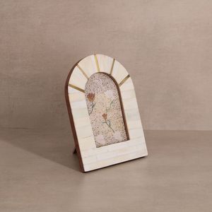 Handcrafted Wooden Bone Inlay Photo <b>Frame</b> from India Best Quality <b>wall</b> mirror for Home Decoration with Logo from india - Product Image 3