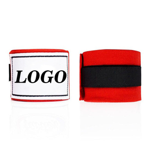 Vendas al por mayor de vendajes de boxeo con logo personalizado, 100% algodón, vendajes protectores para boxeo, artes marciales, MMA y entrenamiento de kickboxing. - Product Image 2