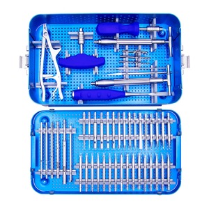 XELTECH SURGICAL Kit d'extraction de vis cassées en acier inoxydable de qualité chirurgicale, instrument de retrait pour traumatismes orthopédiques - Product Image 1