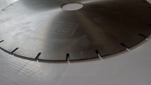 STEEL CORE - 390x2.0x25.4 - 28T (3x14) for Diamond <b>Saw</b> Blade - Product Image 3