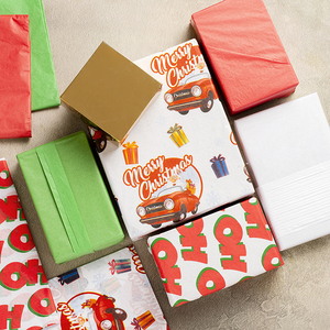 Suministro Directo de Fábrica, Papel de Navidad de Primera Calidad con Diseño Personalizado, 60-100 GSM, del Proveedor y Exportador Líder de la India - Product Image 1