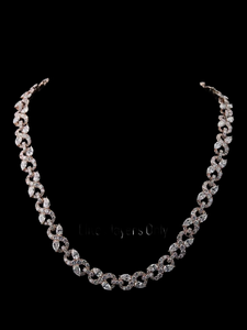 Collar de Moissanita en Plata de Ley 925, Cadena de Eslabones de Lujo, Joyería Fina para Mujer, Brillo Radiante, Accesorio de Moda Elegante - Product Image 4