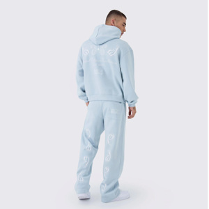 Conjuntos de Ropa Deportiva de Moda Spark, Sudadera con Capucha, Diseño Personalizado Estampado/Bordado, 100% Algodón Felpa, Invierno - Product Image 3