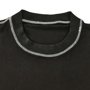 T-shirts à manches courtes pour hommes, personnalisables, 100% coton, tissu peigné, 220 GSM, coupe ample, poids lourd - Product Image 6