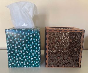 Wooden <b>Tissue</b> Napkin <b>Holder</b> Box Multi Purpose Storage Organizer For Napkin Paper Towels Dining Table <b>Kitchen</b> Home - Product Image 3