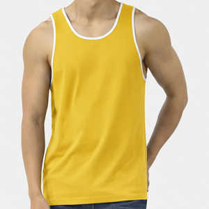 Débardeur d'été sans manches personnalisé avec logo pour hommes, grande taille, pour entraînement, fitness, sport, style décontracté - Product Image 3