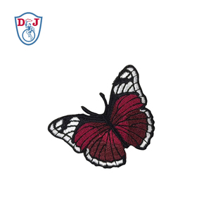 Iron On Cute & <b>Fun</b> Patch Custom Embroidered butterfly Patches Badges Cloth Crest For Garment - Product Image 1