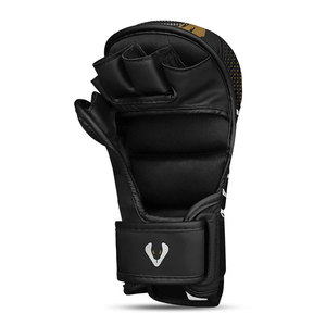 Gants de MMA Venomous Gold Reaper, gants d'entraînement premium pour grappling, protection des mains à doigts ouverts - Product Image 3