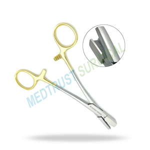 Mayo Hegar Stainless Steel TC 6 Inch Surgical Needle Holder with Tungsten Carbide Inserts Manual Instrument <b>Set</b> - Product Image 4