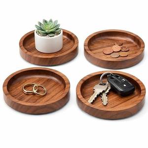 Juego de Posavasos de Madera de Acacia de Lujo para Cocina, Mesa de Comedor y Oficina, Disponible a Precio de Fábrica, Venta al Por Mayor - Product Image 3