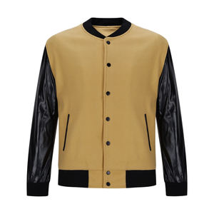 Top Design Letterman Man Jackets Custom Printed Men's Varsity College Jackets High School Breathable Varsity Jacket for Man - Product Image 1