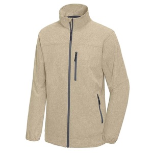 Men's <b>Soft</b> <b>Shell</b> <b>Jacket</b> Waterproof 10,000mm <b>Hooded</b> Windproof Zip Fly Stand Collar Regular Fit Solid Color Outdoor Wear - Product Image 3