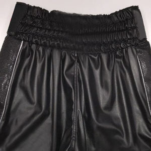 Shorts de Muay Thai personnalisés pour hommes en polyester, taille haute, avec broderie, pour la boxe, le kickboxing et les arts martiaux – Vente en gros - Product Image 4