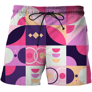Shorts de plage pour hommes de haute qualité, personnalisés, écologiques, non tissés, respirants et à séchage rapide, fabriqués au Pakistan - Product Image 3