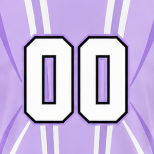 Manufacturer Lavender White Rugby <b>Jersey</b> <b>Short</b> Sleeve V Neck Team Uniform Breathable Lightweight Custom Training Sportswear - Product Image 6