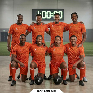 2025 New Design Custom Sublimated Soccer Jersey Kit Set Adult Football Uniform Shirt <b>Shorts</b> Socks Team Wear Training Sportswear - Product Image 4