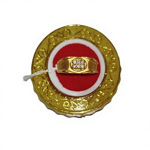 22k Solid Gold <b>Ring</b> For Men/Women Authentic Handcrafted Ethnic Indian Jewelry Genuine Fancy Party Bridal Wear <b>Statement</b> Piece - Product Image 1