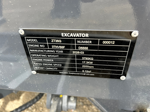 Miniexcavadora ZT35G Modelo 2026 para Excavación, Jardinería y Proyectos de Servicios Públicos - Product Image 5