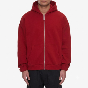 Sudadera con capucha gráfica al por mayor, sudadera con capucha con cremallera, sudadera con capucha de moda, producción en fábrica con logotipo personalizado - Product Image 6
