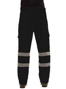 Enhanced Visibility Men's Workwear <b>Pants</b> Anti-Static <b>Thermal</b> Safety Trousers for Rain Outdoor Activities - Product Image 5