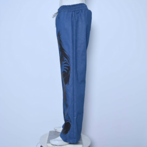 Pantalones Deportivos de Felpa de Algodón con Logotipo Personalizado para Hombre, Pantalones Deportivos Urbanos con Cintura Elástica y Cordón Ajustable, Ajuste Cómodo, Estilo Moderno - Product Image 2