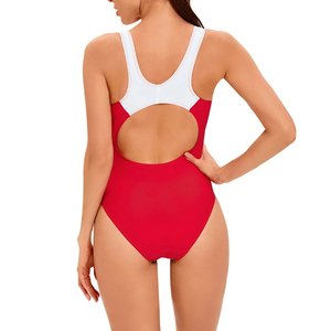 Maillot de bain une pièce pour femme en Spandex/Nylon de haute qualité, avec décoration frontale en cristal et coupe échancrée, dernière tendance - Product Image 3