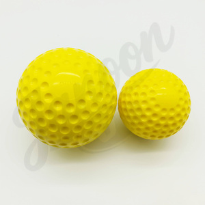 Balles à fossettes personnalisées et durables pour l'entraînement sportif, balles de cricket et de baseball, fournisseur en gros, balle d'entraînement à fossettes écologique - Product Image 5