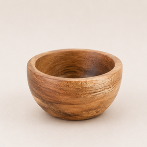 Tazón de Ensalada de Madera de Acacia Hecho a Mano al por Mayor, Tazón de Madera Ecológico y Seguro para Alimentos para Servir Frutas, Bocadillos y Sopa, Decoración del Hogar - Product Image 3