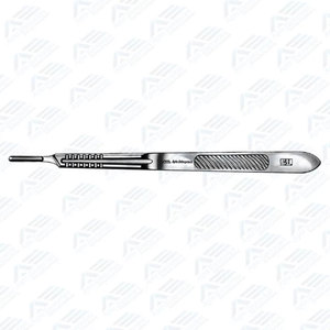 Mango de Bisturí Quirúrgico Recto de 21 cm de Largo, Instrumentos Quirúrgicos de Calidad Superior, Ideales para Incisiones Controladas - Product Image 5