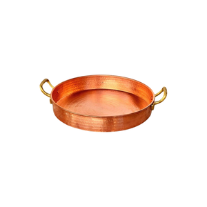 Unique Copper Hammered Food Serving <b>Tray</b> Rectangular For Home Hotel And Restaurant Use Tabletop Snacks & Drinks Serving <b>Trays</b> - Product Image 6