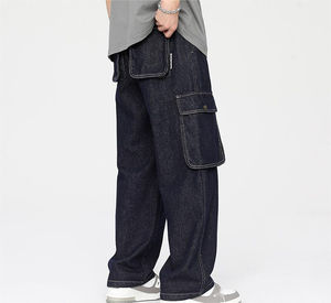 Pantalones de Estilo Urbano para Hombre, Marca FLOW FORGE LTD, Corte Recto, Cintura Media, Ligeros, Holgados, con Botones, Transpirables, para Uso en Exteriores - Product Image 6