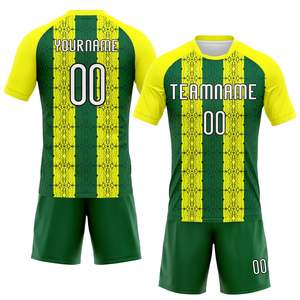 <b>Custom</b> Sublimation 100% Polyester Sports Jersey Set OEM Wholesale Team Uniform Training Shorts Club Sportswear Apparel Wear Set - Product Image 1
