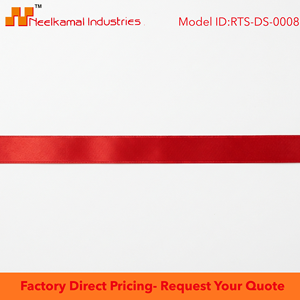 Factory 12mm Red Double Face Satin Ribbon Roll for Favor <b>Boxes</b> Bouquet Wrap Hair Bands <b>Sewing</b> Decor DIY Crafts Use Cards - Product Image 6