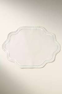 Manteles individuales Bearfit hechos a mano, bordados con motivos Madline, 100% algodón, lona orgánica, ecológicos, estilo europeo, verde y blanco. - Product Image 2