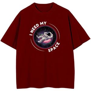 เสื้อยืดพิมพ์ลายกราฟิกผู้ชายทรงโอเวอร์ไซส์ ผ้าฝ้าย สตรีทแวร์ลำลอง แขนสั้น รับผลิตเสื้อผ้าขายส่งแบบ Private Label - Product Image 6