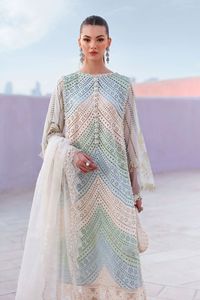 Traje de tela sin coser de diseñador, ropa india y pakistaní, colección de verano, tela estampada de algodón premium para mujer, informal - Product Image 5