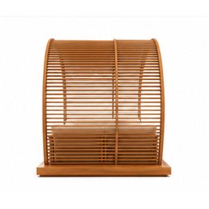 Gazebo de Madera de Teca de Lujo para Exteriores con Cama, para Hotel, Resort, Villa, Jardín, Piscina, Muebles Comerciales para Hostelería - Product Image 4