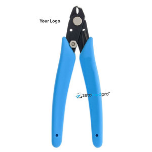 Prong Cutting Plier <b>Flush</b> <b>Cutter</b> Micro Shear Best Quality Stainless Steel Jewelry Setting Tool BY ZETOMED PRO OEM - Product Image 5