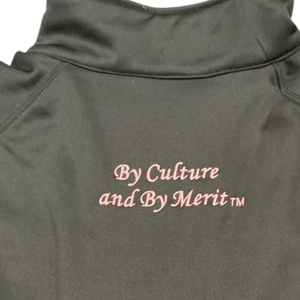 AKA Elite Black Track <b>Jacket</b> with Pink Trim Full Zip Embroidered Crest 1908 Women's Athletic <b>Jacket</b> Black Pink - Product Image 2
