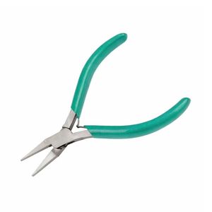 Chain Nose Pliers Jewelry Making <b>Tool</b> Teal Handle Slim Jaw Carbon Steel Precision Needle Nose Crafting Beading Hand <b>Tool</b> - Product Image 2