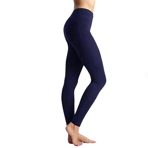 Hot Selling Solid Color 100% Polyester Material Made Women <b>Leggings</b> Low MOQ <b>Legging</b> For Women High Quality Women <b>Legging</b> - Product Image 5