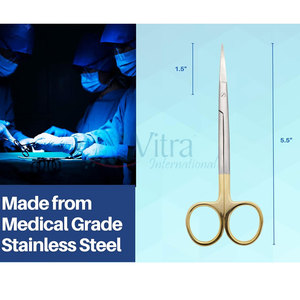 Nouveauté, vente chaude, ciseaux chirurgicaux de couleur personnalisée - Acier inoxydable, manuels, certifiés CE, haute qualité - Product Image 5