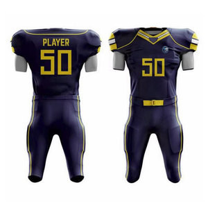 2026 Custom Made Best <b>Selling</b> American Football Uniform New Design Customized Logo American Football Uniform - Product Image 6