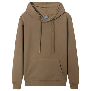 Sudadera con Capucha Extra Grande Personalizada para Hombre, 100% Algodón, Forro Polar Grueso para Invierno, Cordón Ajustable, Diseño con Bolsillo Tipo Canguro Grande - Product Image 5