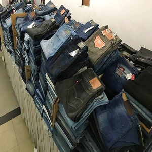 Pantalones vaqueros de motorista para hombre, Jeans rasgados desstoryed personalizados, de alta calidad, con mono blanco, de algodón ligero de Calle Occidental, OEM 123 - Product Image 3