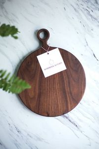 Nueva Tabla de Cortar de Madera, Forma Rectangular, Patrón a Cuadros, Antideslizante, Bloque de Corte para Cocina con Juego de Cuchillos de Acero Inoxidable, Bloques de Madera - Product Image 4