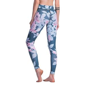 กางเกงโยคะขายาวเอวสูง ผ้ายืดสี่ทิศทาง กระชับสัดส่วน สำหรับออกกำลังกาย ยิม ฟิตเนส  รักษ์โลก - Product Image 3