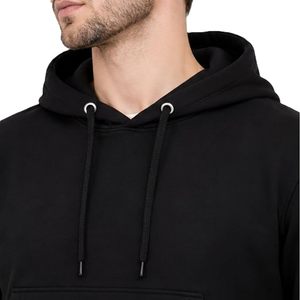 Casual Pocket Hood Men Modern Everyday Hooded Sweatshirt Classic Full Sleeve Hooded Top Lightweight - Product Image 2