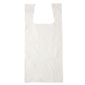 Sacs en PLA compostables écologiques sur mesure, emballages alimentaires biodégradables avec design pliable pour sacs de courses et messages de remerciement - Product Image 3
